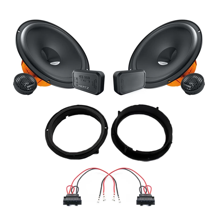 Pachete de difuzoare dedicate - Pachet difuzoare auto Hertz Dieci dedicat usi fata Volkswagen Taygo 2021-, RMS 80W