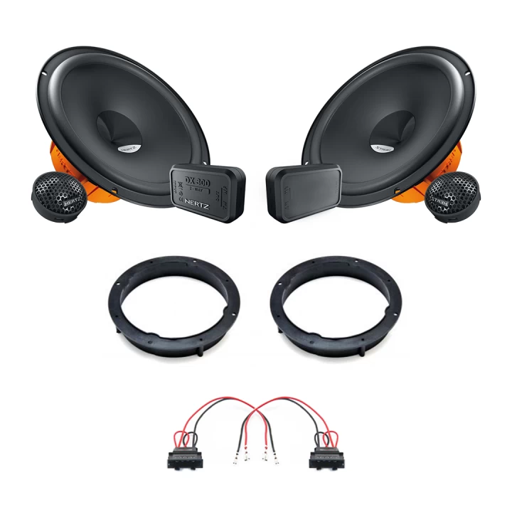 Pachete de difuzoare dedicate - Pachet difuzoare auto Hertz Dieci dedicat usi fata Volkswagen UP 2011-, RMS 80W