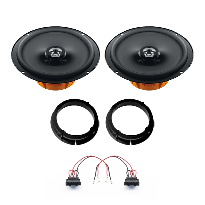 Pachete de difuzoare dedicate - Pachet difuzoare auto Hertz Dieci dedicat usi spate Audi A2 2000-2005, RMS 60 W