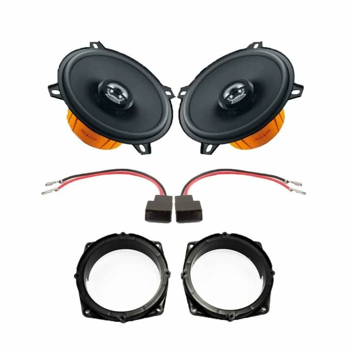 Pachete de difuzoare dedicate - Pachet difuzoare auto Hertz Dieci dedicat usi spate Mitsubishi Colt 2004-2012, RMS 40W
