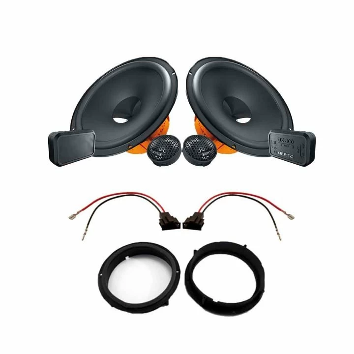 Pachete de difuzoare dedicate - Pachet difuzoare auto Hertz Dieci dedicat usi spate Seat Tarraco 2018-, RMS 80W