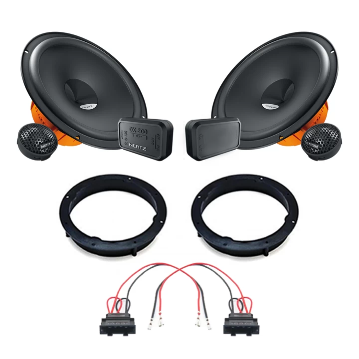 Pachete de difuzoare dedicate - Pachet difuzoare auto Hertz Dieci dedicat usi spate Skoda Enyaq 2020-, RMS 80W