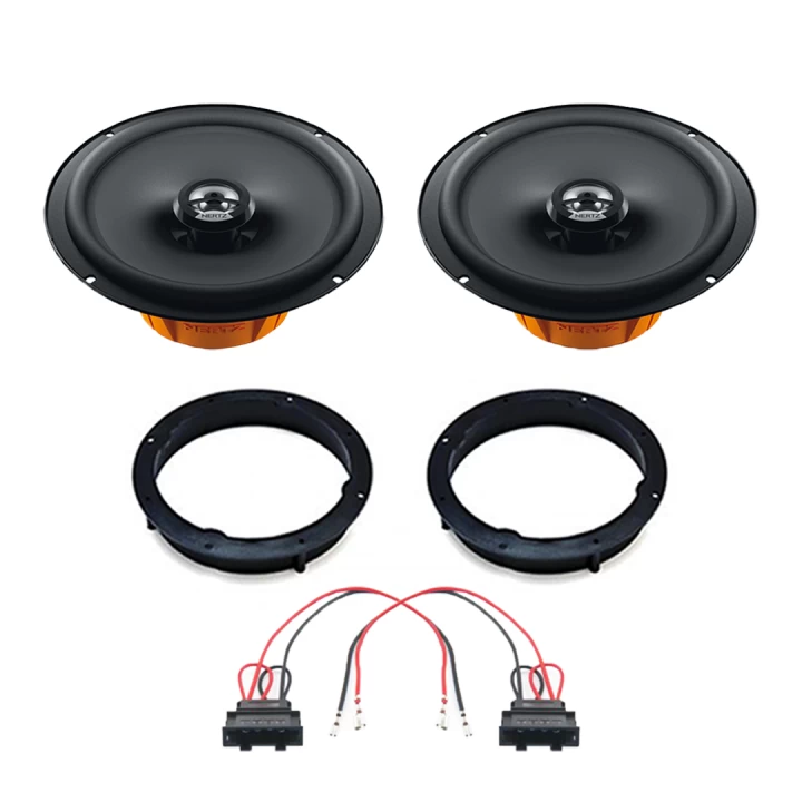 Pachete de difuzoare dedicate - Pachet difuzoare auto Hertz Dieci dedicat usi spate Skoda Fabia 2014-2021, RMS 60W