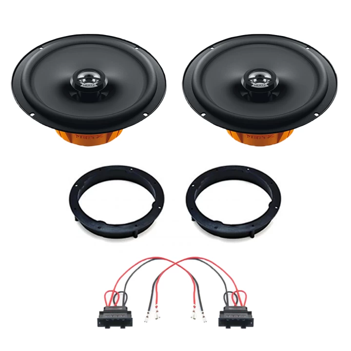 Pachete de difuzoare dedicate - Pachet difuzoare auto Hertz Dieci dedicat usi spate Skoda Rapid 2012-, RMS 60W
