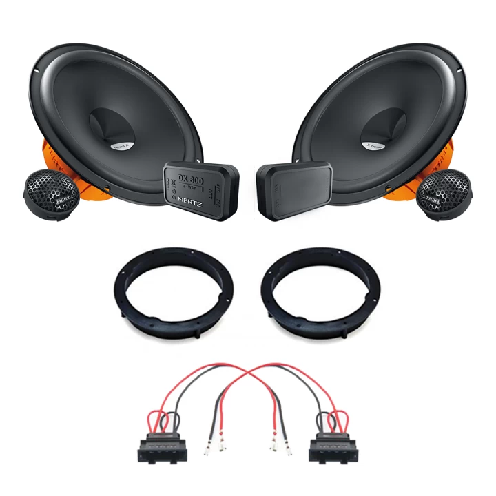 Pachete de difuzoare dedicate - Pachet difuzoare auto Hertz Dieci dedicat usi spate Skoda Superb 2015-, RMS 80W