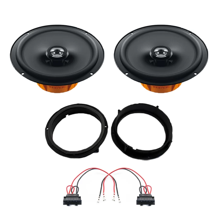 Pachete de difuzoare dedicate - Pachet difuzoare auto Hertz Dieci dedicat usi spate Volkswagen T-Cross 2019-, RMS 60W