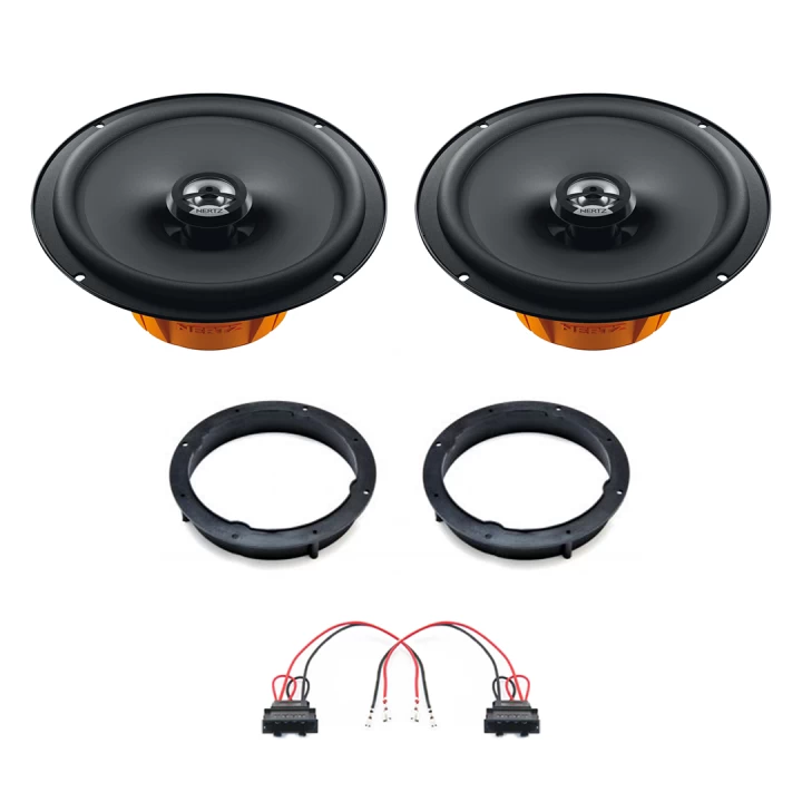 Pachete de difuzoare dedicate - Pachet difuzoare auto Hertz Dieci dedicat usi spate Volkswagen UP 2011-, RMS 60W