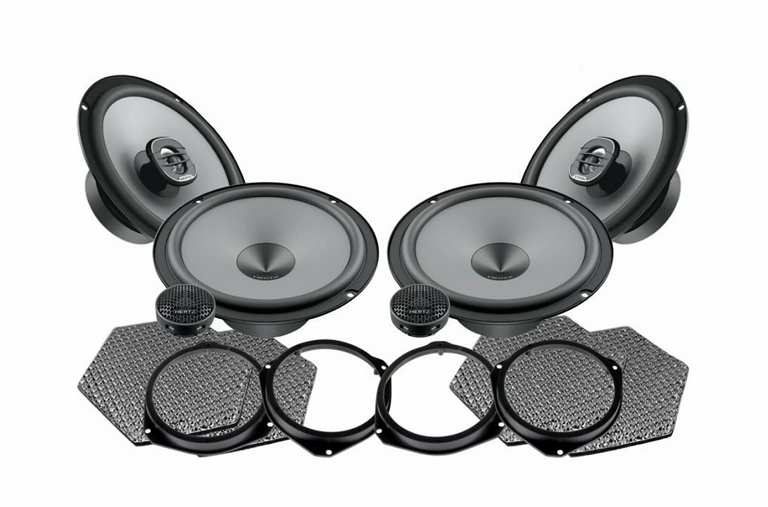 Pachete de difuzoare dedicate - Pachet difuzoare auto Hertz Uno dedicat Alfa Romeo Giulia, RMS 75 W