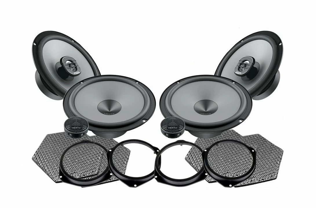 Pachete de difuzoare dedicate - Pachet difuzoare auto Hertz Uno dedicat Alfa Romeo Giulietta, Stelvio, Mito