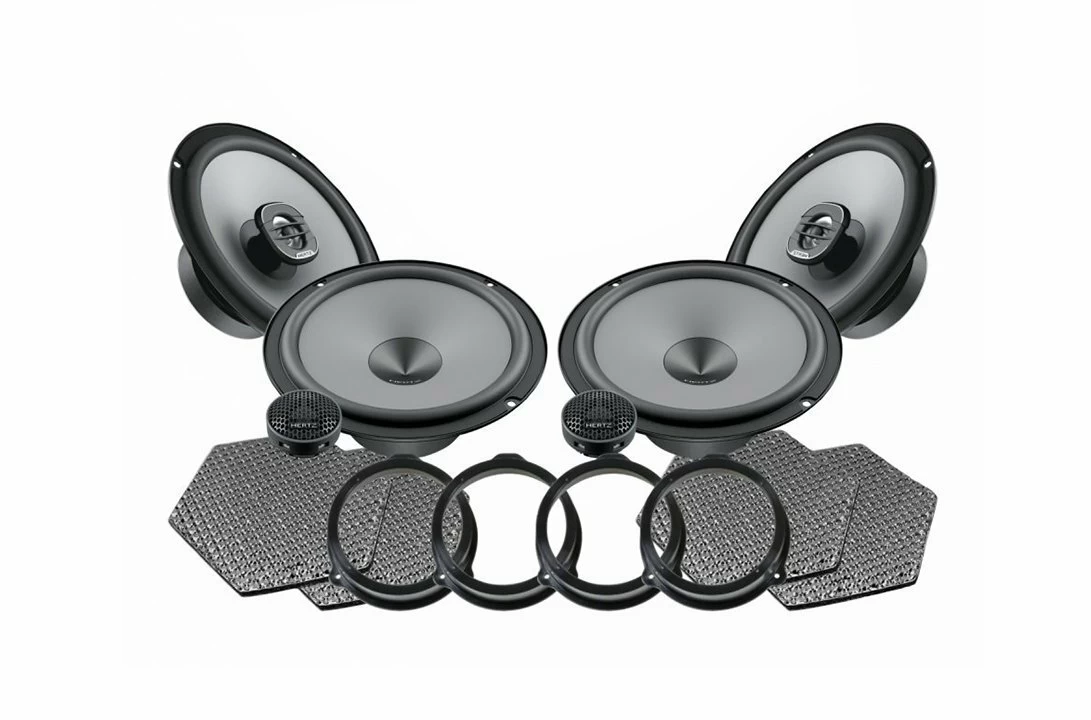 Pachete de difuzoare dedicate - Pachet Difuzoare auto Hertz Uno dedicat Audi A4 B6/B7 (2000 - 2008)