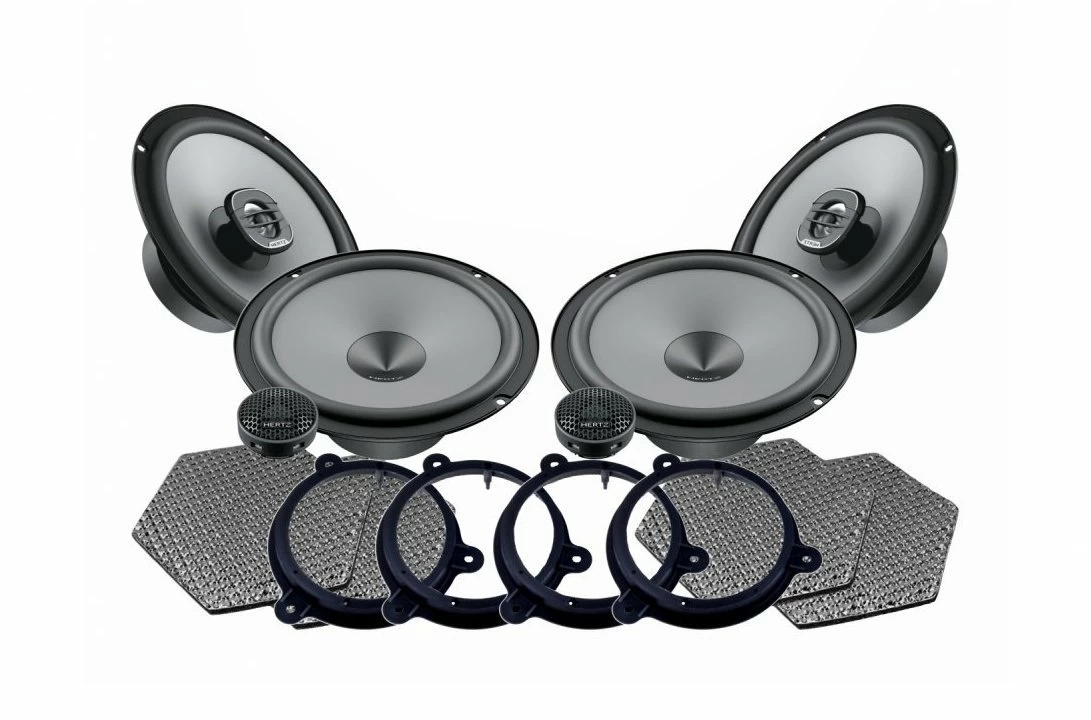 Pachete de difuzoare dedicate - Pachet difuzoare auto Hertz Uno dedicat Dacia Duster 2 (2017 - 2019)