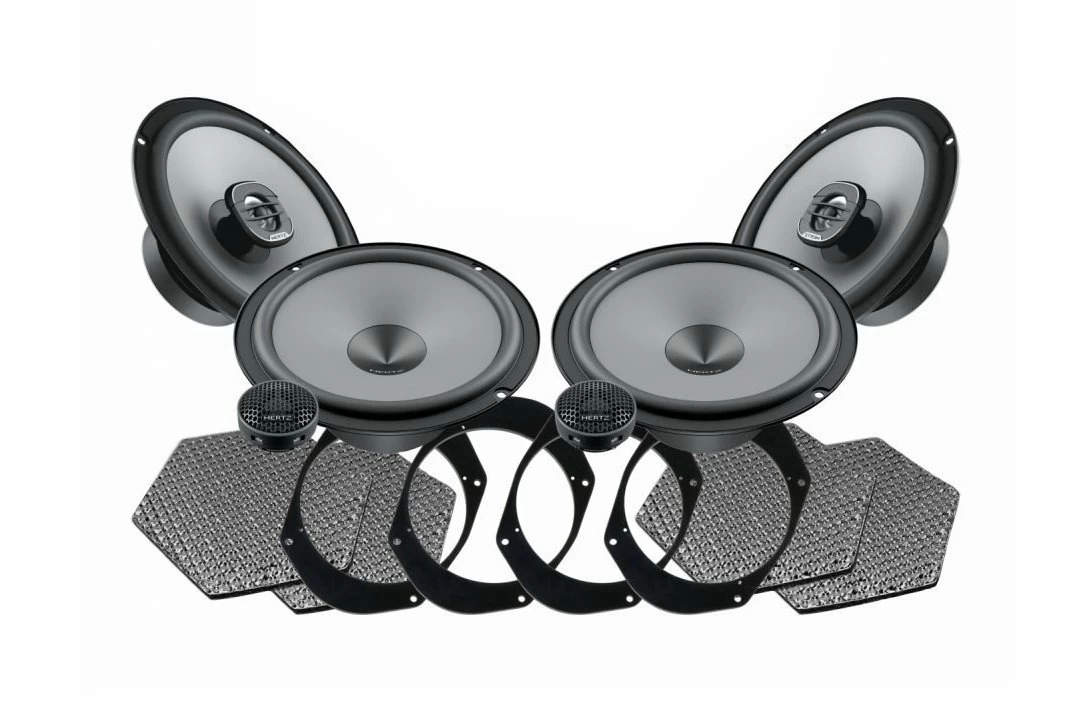 Pachete de difuzoare dedicate - Pachet difuzoare auto Hertz Uno dedicat Ford Fiesta (2001 - 2010)