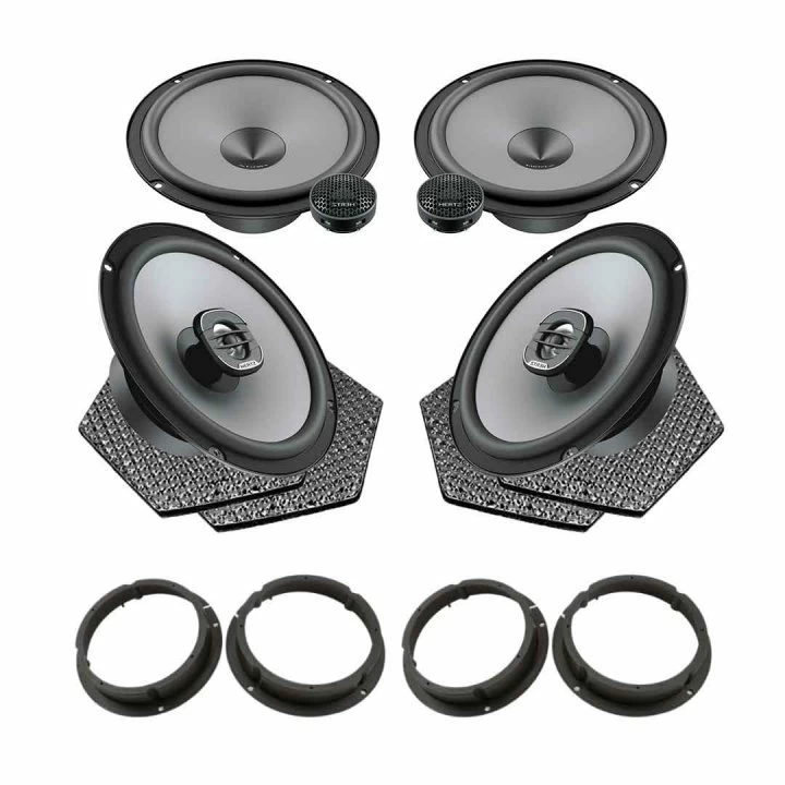 CarAudio - Pachet difuzoare auto Hertz Uno dedicat Kia Niro 2016-2022, RMS 75W