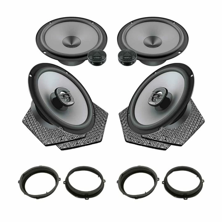 Pachete de difuzoare dedicate - Pachet difuzoare auto Hertz Uno dedicat Kia Xceed 2019-, RMS 75W