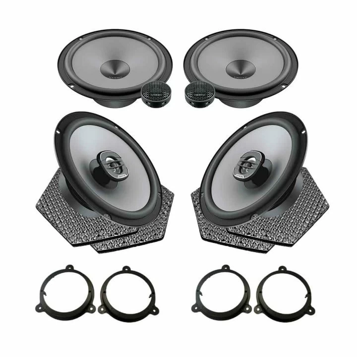 Pachete de difuzoare dedicate - Pachet difuzoare auto Hertz Uno dedicat Nissan Leaf 2017-, RMS 75W