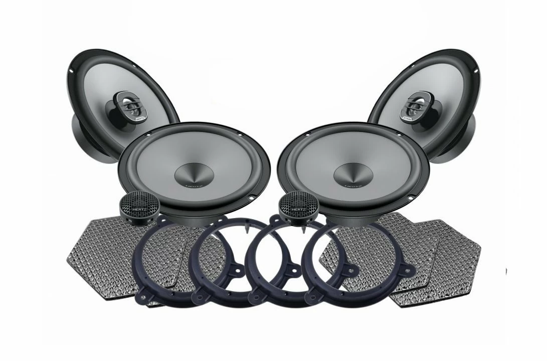 Pachete de difuzoare dedicate - Pachet difuzoare auto Hertz Uno dedicat Nissan Qashqai, X-Trail (2013- 2020)