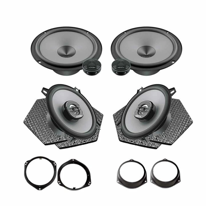 Pachete de difuzoare dedicate - Pachet difuzoare auto Hertz Uno dedicat Opel Zafira 1999-2010, RMS 75W