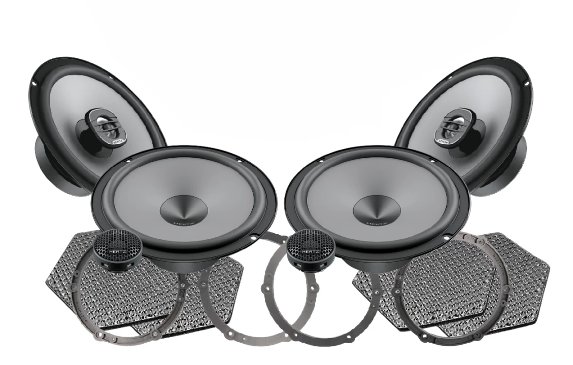 Pachete de difuzoare dedicate - Pachet difuzoare auto Hertz Uno dedicat Peugeot 308 (2012 - 2020)