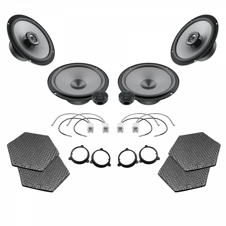 Pachete de difuzoare dedicate - Pachet difuzoare auto Hertz Uno dedicat Renault Megane 4 (2016-2022)