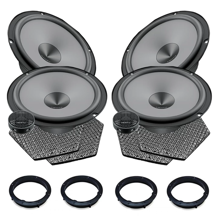 Pachete de difuzoare dedicate - Pachet difuzoare auto Hertz Uno dedicat Skoda Enyaq 2020-, RMS 75W