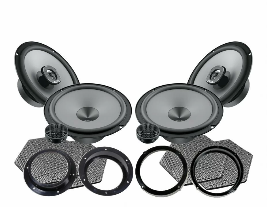 Pachete de difuzoare dedicate - Pachet difuzoare auto Hertz Uno dedicat Skoda Octavia 2 (2004 - 2013)
