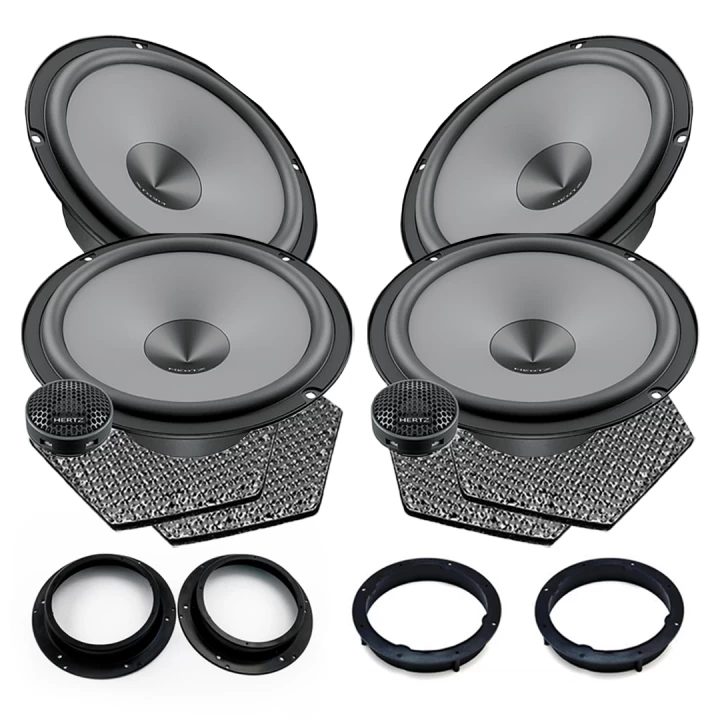 Pachete de difuzoare dedicate - Pachet difuzoare auto Hertz Uno dedicat Skoda Superb 2015-, RMS 75W