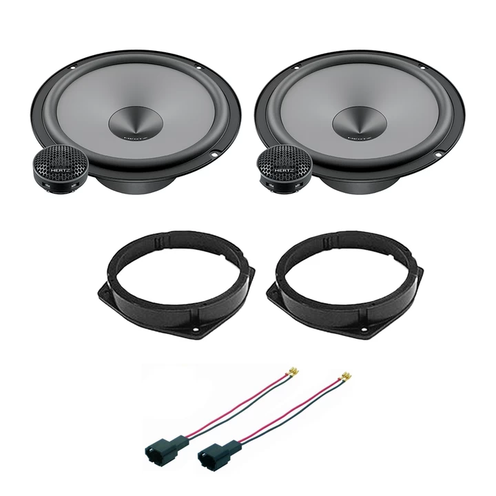 Pachete de difuzoare dedicate - Pachet difuzoare auto Hertz Uno dedicat usi fata Alfa Romeo Brera, RMS 75 W