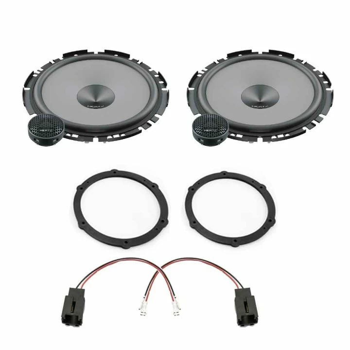 CarAudio - Pachet difuzoare auto Hertz Uno dedicat usi fata Citroen C3 2002-2008, RMS 70W