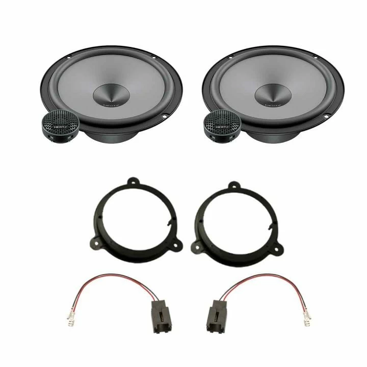 Pachete de difuzoare dedicate - Pachet difuzoare auto Hertz Uno dedicat usi fata Fiat 124 Spider 2016-, RMS 75W