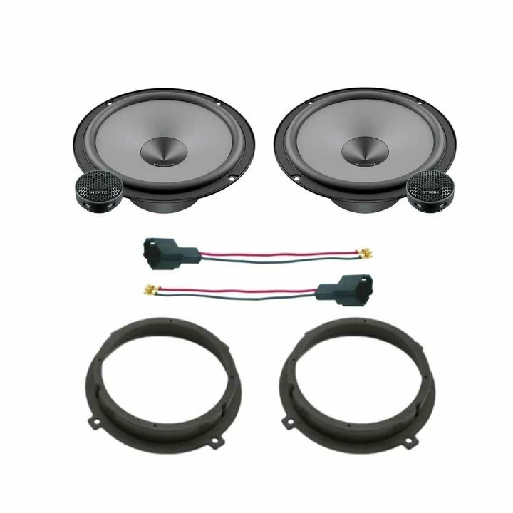 CarAudio - Pachet difuzoare auto Hertz Uno dedicat usi fata Hyundai Accent 2018-, RMS 75W