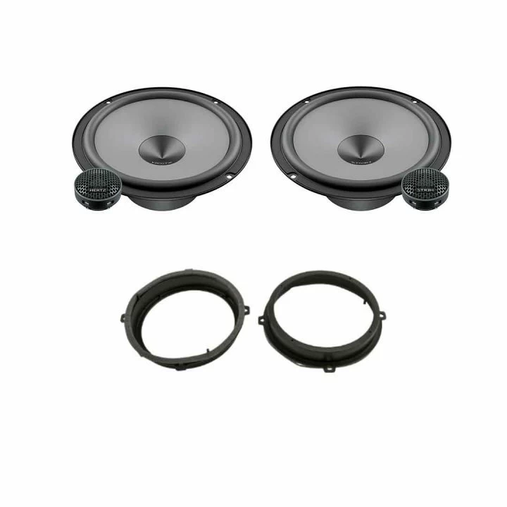 Pachete de difuzoare dedicate - Pachet difuzoare auto Hertz Uno dedicat usi fata Hyundai Ioniq 2016-, RMS 75W