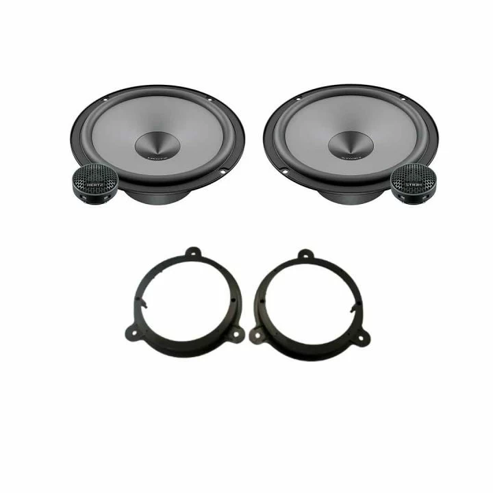 Pachete de difuzoare dedicate - Pachet difuzoare auto Hertz Uno dedicat usi fata Mazda 2 2012-2022, RMS 75W