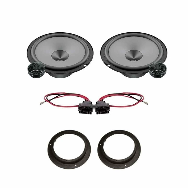 Pachete de difuzoare dedicate - Pachet difuzoare auto Hertz Uno dedicat usi fata Mercedes ML 2005-2011, RMS 75W