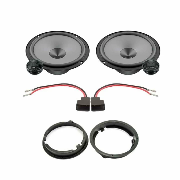 CarAudio - Pachet difuzoare auto Hertz Uno dedicat usi fata Mitsubishi L200 2015-, RMS 75W