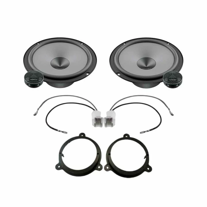 Pachete de difuzoare dedicate - Pachet difuzoare auto Hertz Uno dedicat usi fata Nissan Juke 2010-, RMS 75W