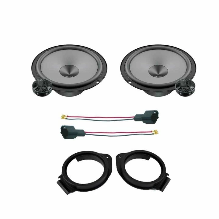 Pachete de difuzoare dedicate - Pachet difuzoare auto Hertz Uno dedicat usi fata Opel Crossland 2017-, RMS 75W