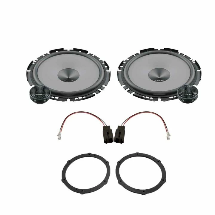 CarAudio - Pachet difuzoare auto Hertz Uno dedicat usi fata Peugeot 208 2012-2019, RMS 70W