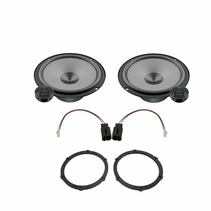 Pachete de difuzoare dedicate - Pachet difuzoare auto Hertz Uno dedicat usi fata Peugeot 208 2019-, RMS 75W