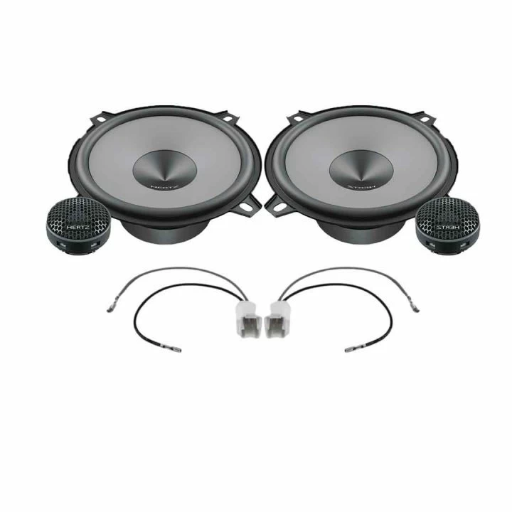 Pachete de difuzoare dedicate - Pachet difuzoare auto Hertz Uno dedicat usi fata Renault Fluence 2009-2015, RMS 55W