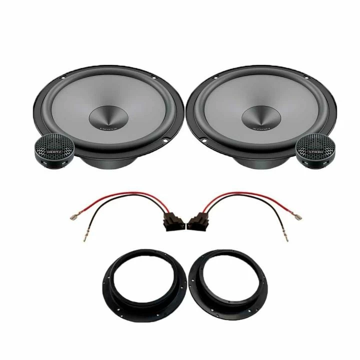Pachete de difuzoare dedicate - Pachet difuzoare auto Hertz Uno dedicat usi fata Seat Tarraco 2018-, RMS 75W