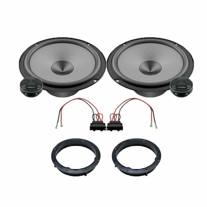 Pachete de difuzoare dedicate - Pachet difuzoare auto Hertz Uno dedicat usi fata Seat Toledo 2012-2018, RMS 75W