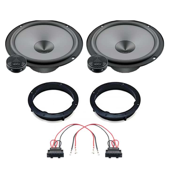 Pachete de difuzoare dedicate - Pachet difuzoare auto Hertz Uno dedicat usi fata Skoda Octavia 2019-, RMS 75W