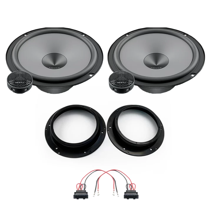 Pachete de difuzoare dedicate - Pachet difuzoare auto Hertz Uno dedicat usi fata Skoda Superb 2015-, RMS 75W