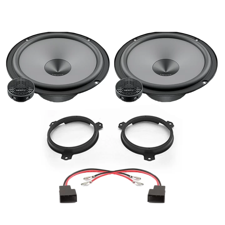 Pachete de difuzoare dedicate - Pachet difuzoare auto Hertz Uno dedicat usi fata Toyota Auris 2019-, RMS 75W