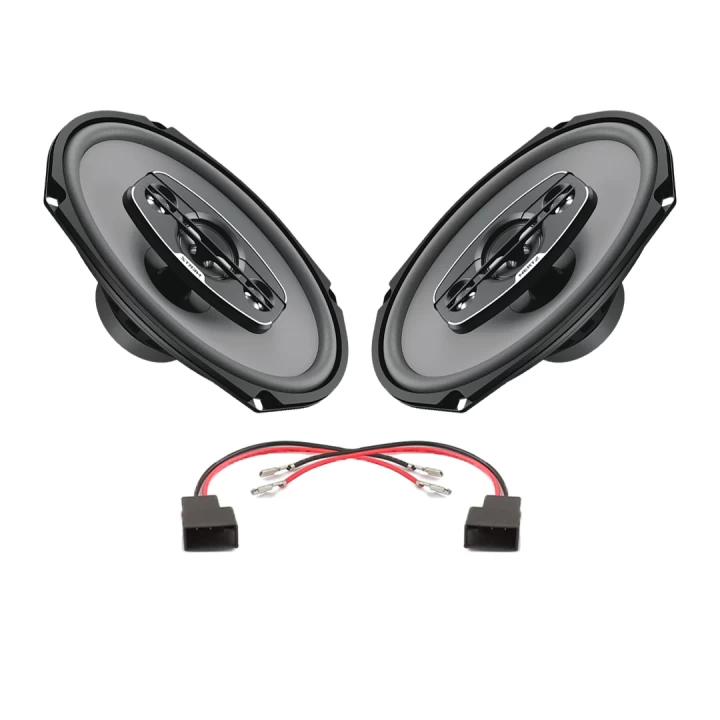 Pachete de difuzoare dedicate - Pachet difuzoare auto Hertz Uno dedicat usi fata Toyota Avensis 2009-2018, RMS 85W