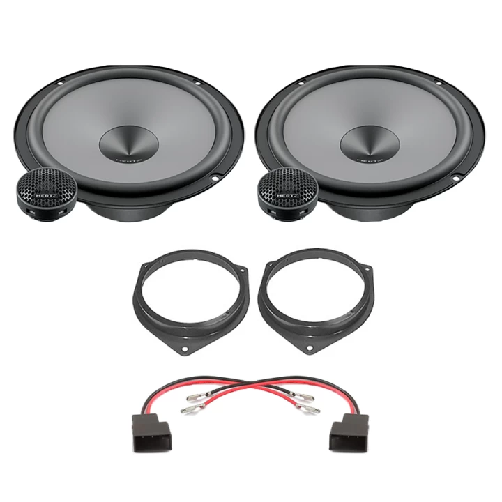 Pachete de difuzoare dedicate - Pachet difuzoare auto Hertz Uno dedicat usi fata Toyota Rav 4 2018-, RMS 75W