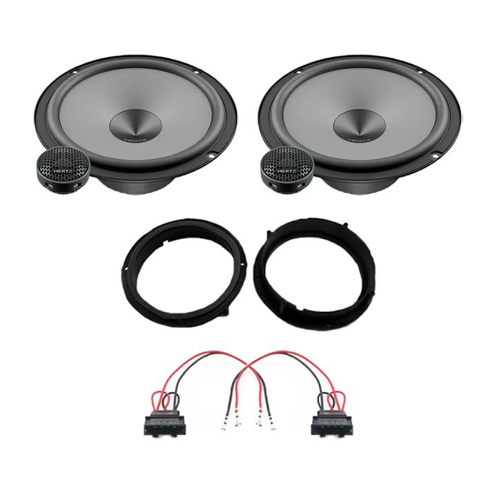 Pachete de difuzoare dedicate - Pachet difuzoare auto Hertz Uno dedicat usi fata Volkswagen Golf 8 2020-, RMS 75W