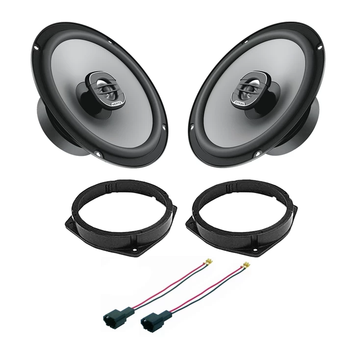 Pachete de difuzoare dedicate - Pachet difuzoare auto Hertz Uno dedicat usi spate Alfa Romeo 159, RMS 55 W