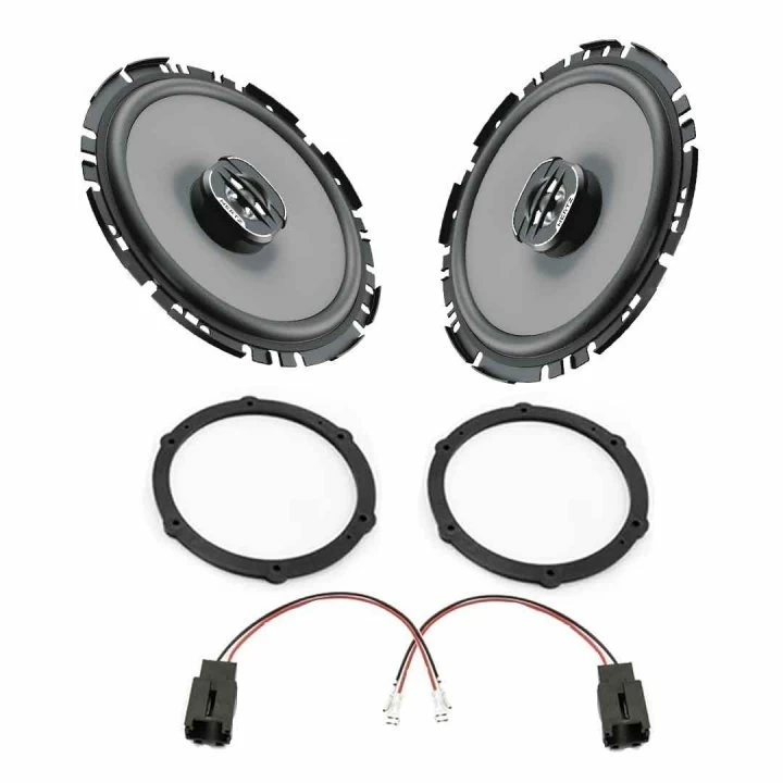 Pachete de difuzoare dedicate - Pachet difuzoare auto Hertz Uno dedicat usi spate Citroen C3 2018 - , RMS 50W