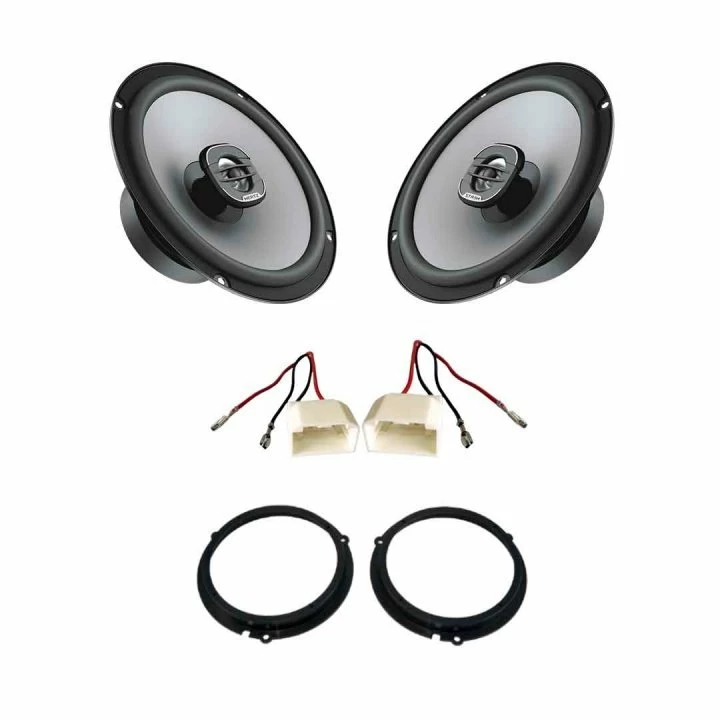 CarAudio - Pachet difuzoare auto Hertz Uno dedicat usi spate Ford Fiesta 2017-, RMS 55W